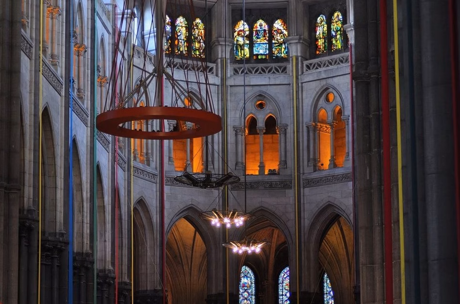 Les vitraux de Notre-Dame façonnés à Reims par les ateliers Simon Marq